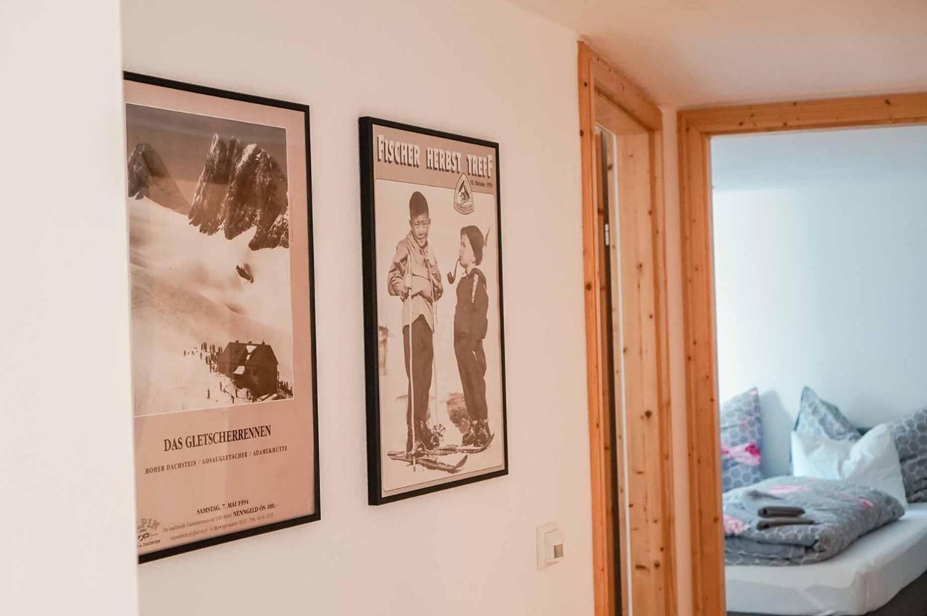 Ferienwohnung Stoablick - barrierefrei mit Bergblick Bad Goisern am Hallstättersee Exterior foto